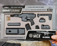 GoatGuns Miniature 1/3 Scale Die-Cast Sig Sauer MCX "Rattler" Model Kit (Grey)