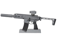 GoatGuns Miniature 1/3 Scale Die-Cast Sig Sauer MCX "Rattler" Model Kit (Grey)