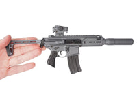 GoatGuns Miniature 1/3 Scale Die-Cast Sig Sauer MCX "Rattler" Model Kit (Grey)