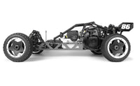HPI  1/5 Scale Baja 5B 2WD Gas Powered Desert Buggy SBK with Clear Body (No Engine)