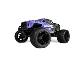 HPI Savage X 4.6 GT-6 RTR 1/8 4x4 Off-Road Nitro Monster Truck (Blue)