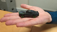 HPI Nano-TTR 1969 Ford Mustang 1/64 RTR-X Electric 2WD Micro Touring RC Car (Grey)