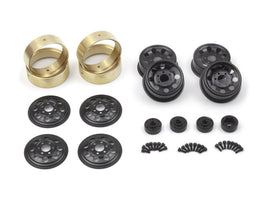 HPI  CS-8 Steel Beadlock Wheel 1.2in (Black / 4pcs), for Venture18