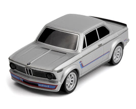 HPI Nano-TTR BMW 2002 Turbo 1/64 RTR Electric 2WD Micro Touring RC Car (Silver)