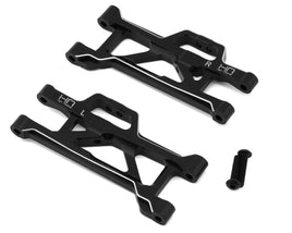 Hot Racing Aluminum Front Lower Arm Set for Traxxas® Mini Maxx® (Black) (2)