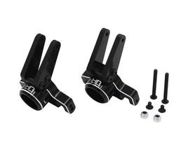 Hot Racing Arrma 4S BLX Aluminum Rear Hub Set (Black) (2)