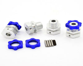 Hot Racing Aluminum 17mm Hub Hex Extension Set for Traxxas Summit/Revo (4) (+6mm)