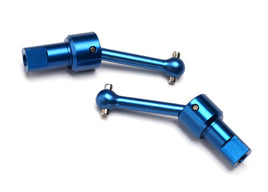 Traxxas LaTrax Rally Aluminum Driveshaft Assembly (Blue) (2)