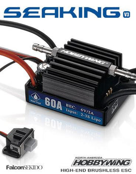 Hobbywing Seaking 60A V3.1 Brushless Waterproof ESC for Marine Use