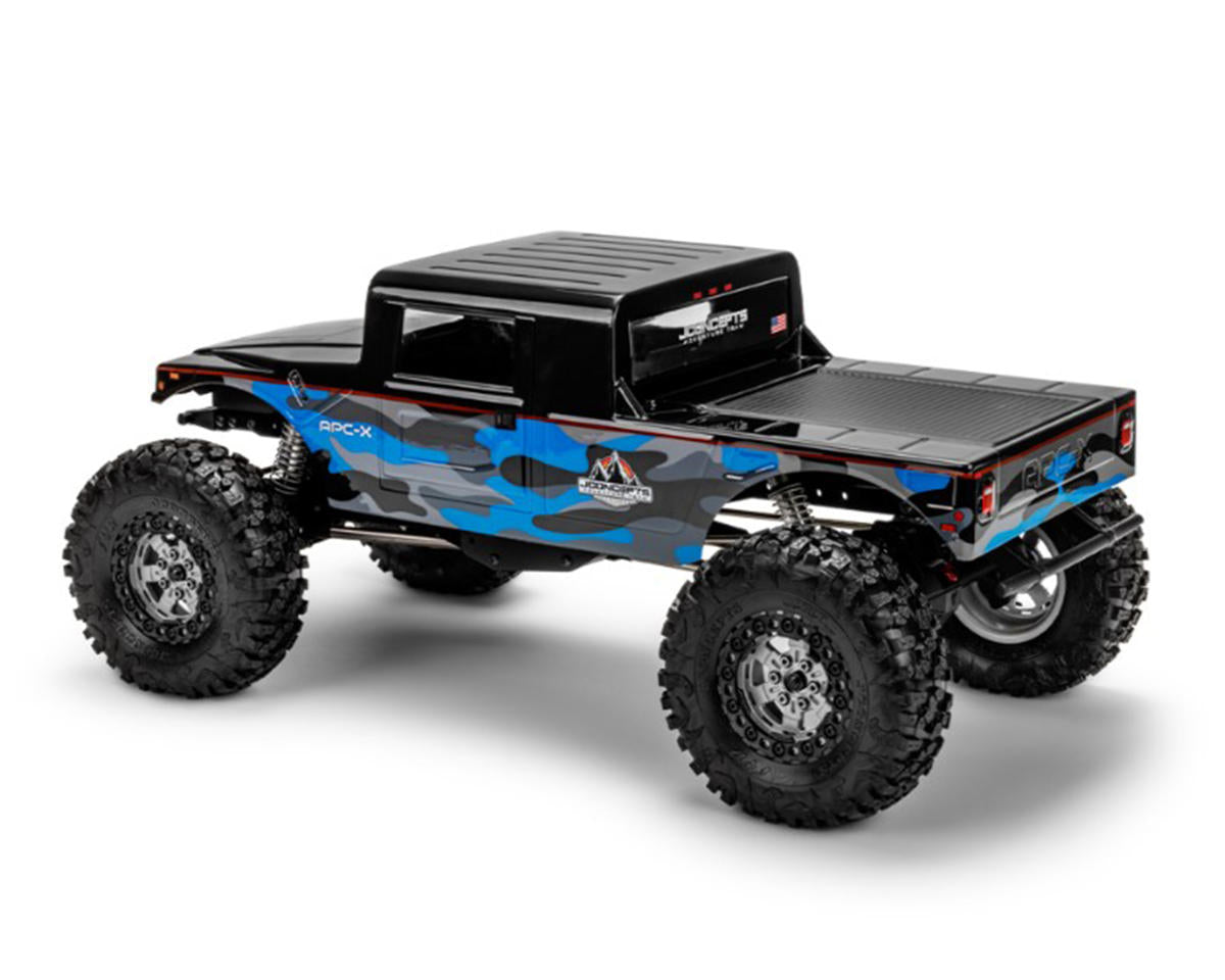JConcepts APC-X 1/10 Rock Crawler Pre-Trimmed Body (Clear) (12.3 ...