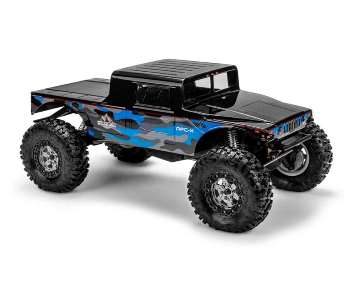 JConcepts APC-X 1/10 Rock Crawler Pre-Trimmed Body (Clear) (12.3 ...