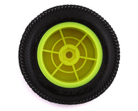 JConcepts Mini-T 2.0 Sprinter Pre-Mounted Rear Tires (Yellow) (2) (Green)