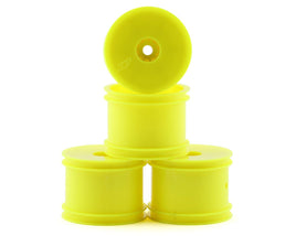 JConcepts Losi Mini-T 2.0 Mono Wheel Set (Yellow) (4)