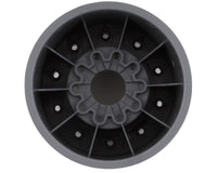 JConcepts Aggressor 2.6x3.8" Monster Truck Wheel (Silver) (2) w/17mm Hex