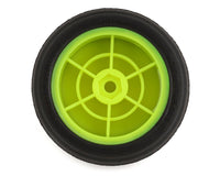 JConcepts Mini-B Hawk Pre-Mounted Front Tires (Yellow) (2) (Green)