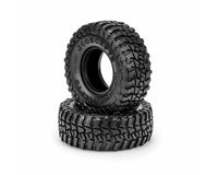 JConcepts Rock Block 1.9" 1/10 Rock Crawler All Terrain Tires (2) (4.19" OD) (Green)