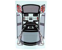 Killerbody Mitsubishi Lancer Evolution X 1/10 Touring Car Body Kit (Clear)