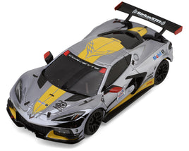 Kyosho MR-04 Mini-Z RWD ReadySet w/Chevrolet Corvette C8.R Body (Chrome/Yellow) w/KT-531P 2.4GHz Radio