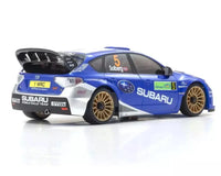 Kyosho MA-020 AWD Mini-Z ReadySet w/2008 Subaru Impreza WRC Rally Body (White/Blue)