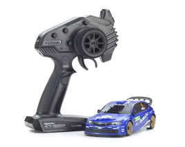 Kyosho MA-020 AWD Mini-Z ReadySet w/2008 Subaru Impreza WRC Rally Body (White/Blue)