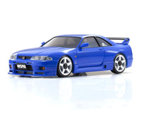 Kyosho MA-020 AWD Mini-Z ReadySet w/Nissan Skyline GT-R R34 V. Spec II Nur Body (Metallic Blue)