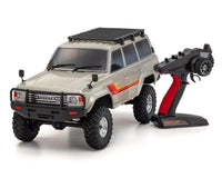 Kyosho KC10 Toyota Land Cruiser 60 1/10 4WD ReadySet Brushed Rock Crawler (Silver)