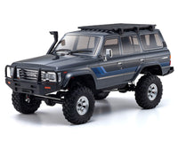 Kyosho KC10 Toyota Land Cruiser 60 1/10 4WD ReadySet Brushed Rock Crawler (Grey)