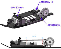 Hot Racing 6061 +5mm HS Chassis Conversion Micro B