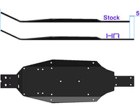 Hot Racing 6061 +5mm HS Chassis Conversion Micro B
