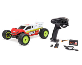 Losi Mini-T 2.0 V2 1/18 RTR 2WD Brushless Stadium Truck (Red)