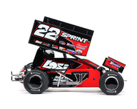 Losi 22S 1/10 Brushless 2WD RTR Sprint Car (Red) w/SLT2 2.4GHz Radio, Battery & Charger