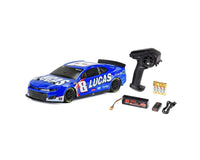 Losi 1/12 NASCAR Grom AWD RTR Race Car w/Kyle Busch #8 Lucas 2024 Chevy Camaro Body