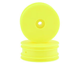 Losi Mini-B Front Wheels (Yellow) (2)