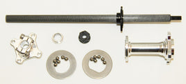 IRS 1/10th LW Axle and Hub Assembly - Silver
