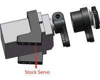 Hot Racing Aluminum Servo Bracket Servo Mount Mini-T-B 2 Drag