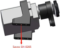 Hot Racing Aluminum Servo Bracket Servo Mount Mini-T-B 2 Drag