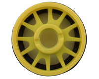 NEXX Racing Mini-Z RWD "JUD" EVO Front Threaded Side-Wall Carbon Fiber Rims (2mm Offset) (Yellow) (2)