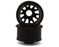 NEXX Racing Mini-Z "JUD" EVO Rear Threaded Side-Wall RWD Carbon-Fiber Rims (3mm Offset) (Black) (2)