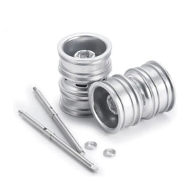 Powerhobby 1/24 Axial SCX24 Aluminum Dually Wheels w/Drive Shaft