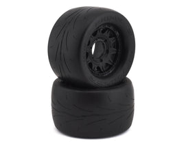 Pro-Line Prime 2.8" Pre-Mounted w/Raid Rear Wheels (2) (Black) (M2) w/Removable 12mm Hex