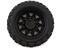 Pro-Line Badlands MX Pre-Mounted MT 1/18 Tire Set (Black) (4) w/12mm Hex  GROM