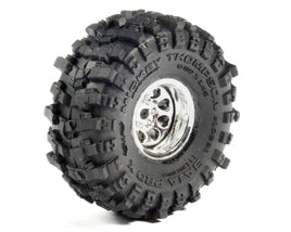 Pro-Line Axial SCX30 1/30 Baja Pro X Pre-Mounted Micro Crawler Tires (Chrome) (4) (37mm OD)