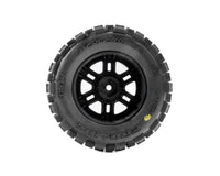 Pro-Line Arrma Mini Kraton Badlands Pre-Mounted Tires w/Split Six Wheels (Black) (2) w/12mm Hex