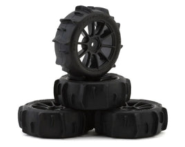 Pro-Line Dumont 1.9" Pre-Mounted Buggy Tire (Black) (4) (Typhon Grom) w/Mach-10 Wheel