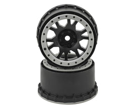 Pro-Line Impulse Pro-Loc Wheels (Black w/Stone Gray Rings) (2) for Traxxas X-Maxx