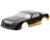 Pro-Line Losi 22S Drag 1985 Chevy Camaro IROC-Z Pre-Painted Pre-Cut Body Set (Black)