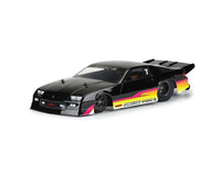 Pro-Line Losi 22S Drag 1985 Chevy Camaro IROC-Z Pre-Painted Pre-Cut Body Set (Black)