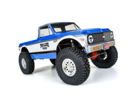 Pro-Line 1/10 1972 Chevy K-10 12.3" Rock Crawler Body (Clear)
