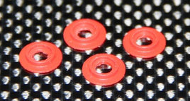 Hyperdrive PRW Front End Turcite Dual Spring Buckets, Red, (4) (2548)