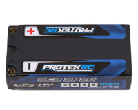 ProTek RC 2S 150C Low IR SG3 HV Shorty LiPo Battery (7.6V/6000mAh) w/5mm Connectors (ROAR Approved)